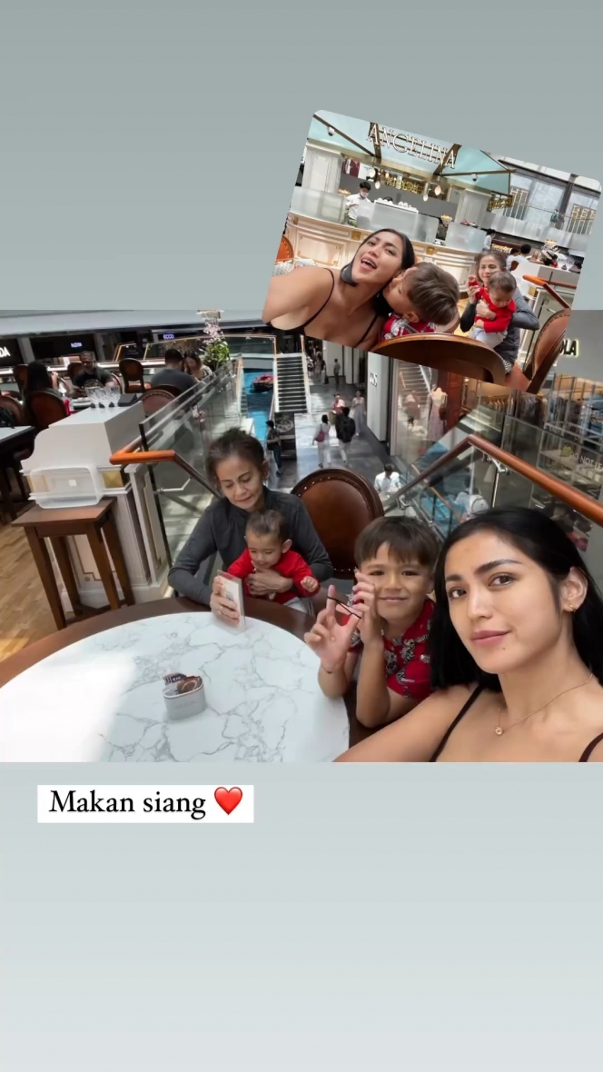 Tanpa Didampingi Suami, Jessica Iskandar Boyong 2 Anak Liburan ke Singapura