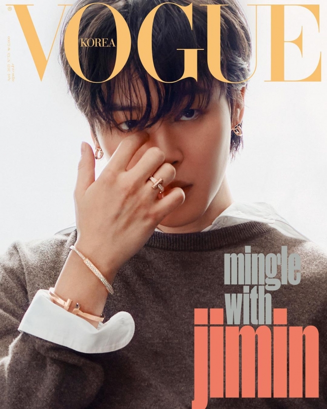 Potret Tampan Jimin BTS di Sampul Majalah Vogue Korea, Visualnya Sukses Bikin ARMY Jatuh Hati