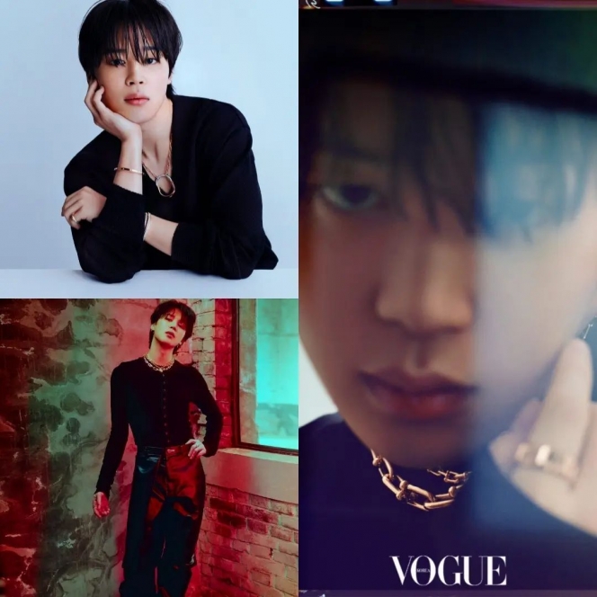 Jimin BTS Tampil Meresahkan di Pemotretan bersama Vogue Korea, Army Auto Panas Dingin!
