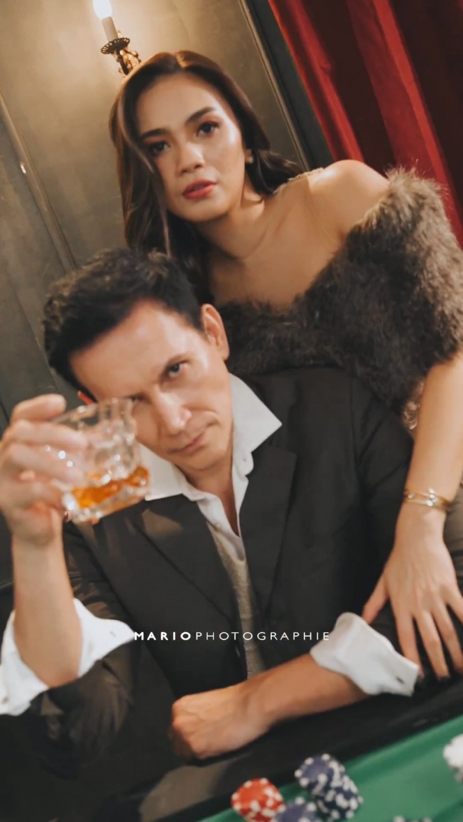 Potret Marcelino Lefrandt dan Violenzia Jeanette Bergaya bak Mafia Couple, Vibesnya Kece Berat!