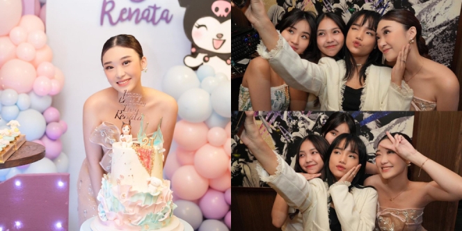 10 Potret Perayaan Ulang Tahun Livy Renata ke-21, Pesta Mewah Bertema Princess dan Dihadiri Banyak Selebriti