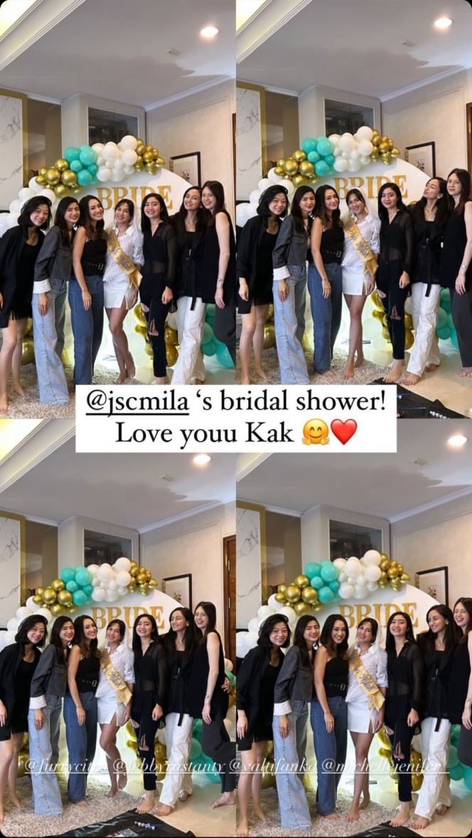 Jelang Menikah, Ini Potret Kejutan Bridal Shower Jessica Mila yang Dihadiri Sahabat Dekat