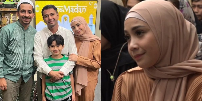 10 Potret Nagita Slavina Berhijab di Acara Kajirans, Bikin Raffi Ahmad Sampai Salting lho!