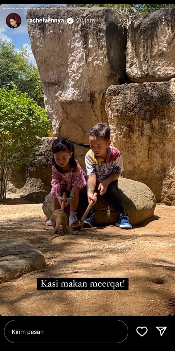 Potret Rachel Vennya dan Okin Liburan Bareng ke Bali, Jalan-Jalan Sambil Momong Anak