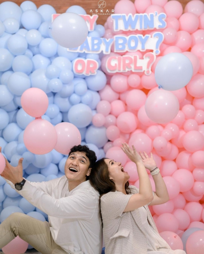 Potret Gender Reveal Masayu Clara yang Bakal Dikaruniai Bay Kembar, bahagia Banget!