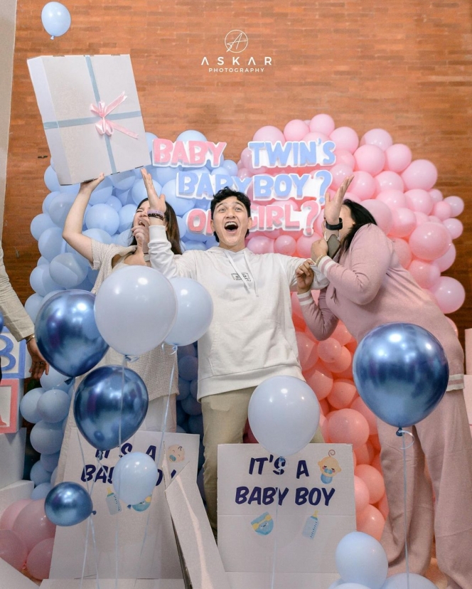 Potret Gender Reveal Masayu Clara yang Bakal Dikaruniai Bay Kembar, bahagia Banget!