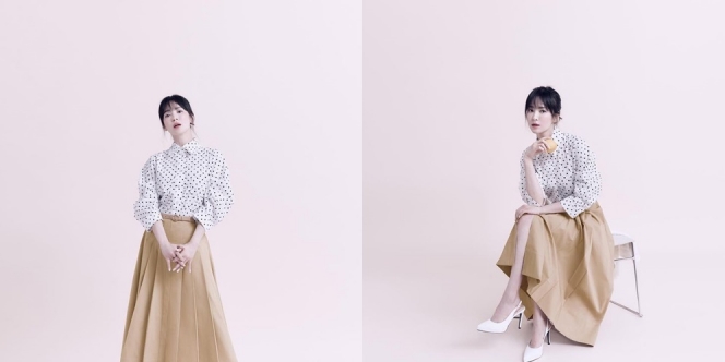 Pesonanya Bak Boneka Manekin, Pemotretan Terbaru Song Hye Kyo untuk Brand MICHAA Auto Bikin Fans Kepincut