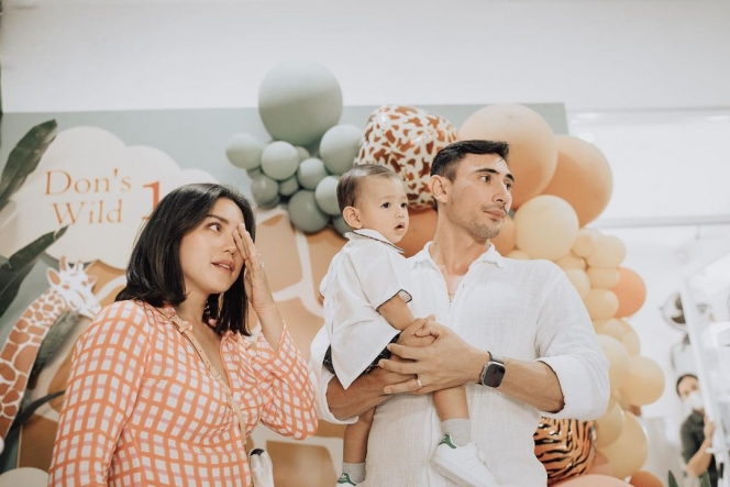 Bertema Kebun Binatang, Ini Potret Keseruan Perayaan Ulang Tahun Baby Don Anak Jessica Iskandar dan Vincent Verhaag