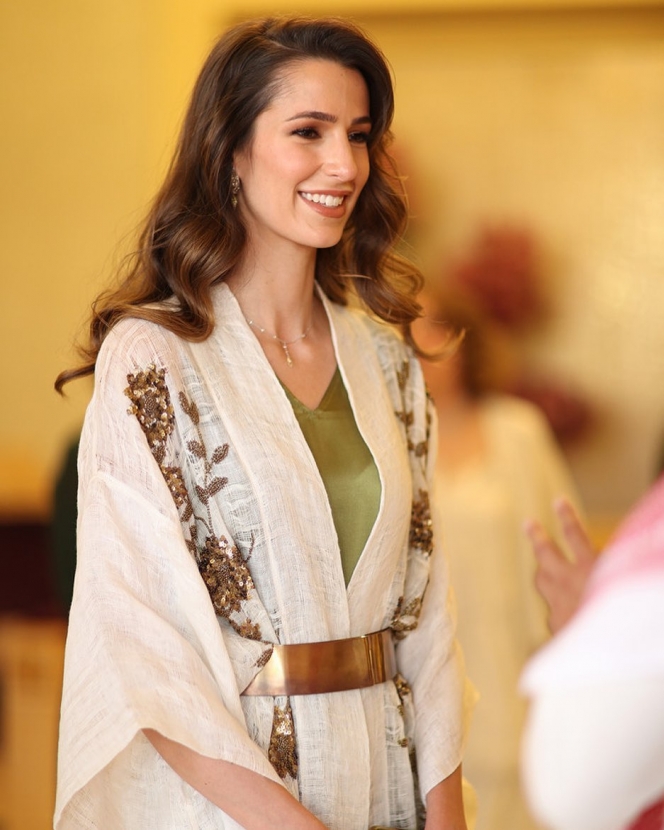 Profil Rajwa Al Saif, Bangsawan Cantik yang Jadi Istri Pangeran Hussein dari Yordania