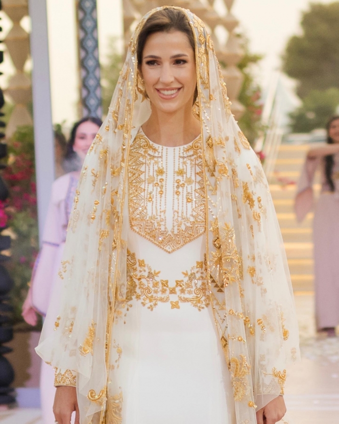 Profil Rajwa Al Saif, Bangsawan Cantik yang Jadi Istri Pangeran Hussein dari Yordania