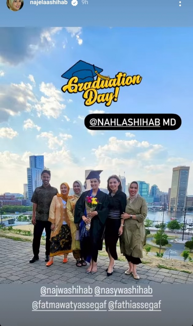 Keluarga Berprestasi, Intip 7 Potret Nahla Adik Najwa Shihab yang Baru Saja Raih 2 Gelar Dokter Spesialis di Amerika Serikat