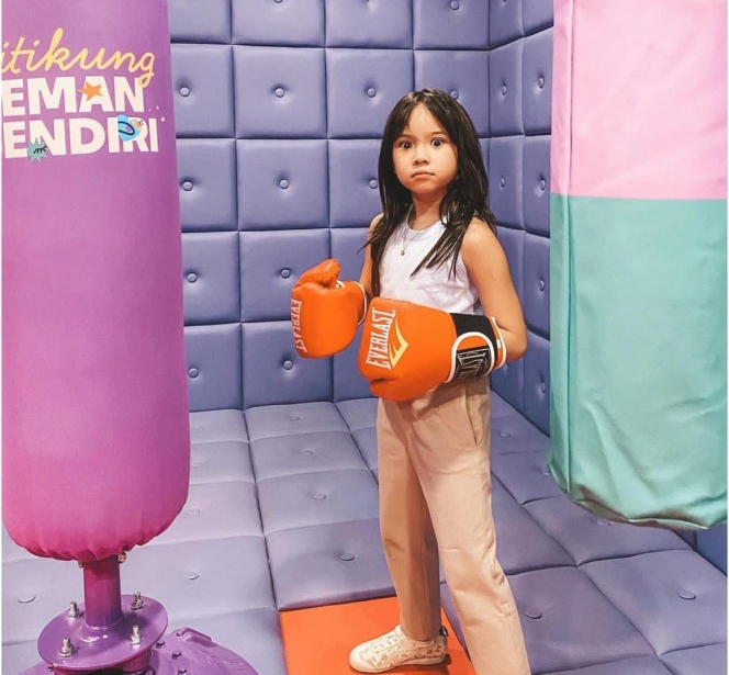 Potret Terbaru Gempi Anak Gading Marten yang Makin Gede, Netizen: Udah Kayak Gadis Banget