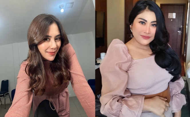 Dibilang Mirip, Ini Deretan Adu gaya Syahnaz Sadiqah dan Boiyen 