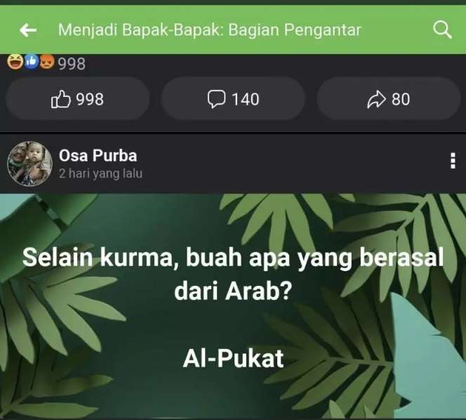 20 Jokes Bapak-bapak di Grup FB yang Garing Tapi Bikin Ngakak