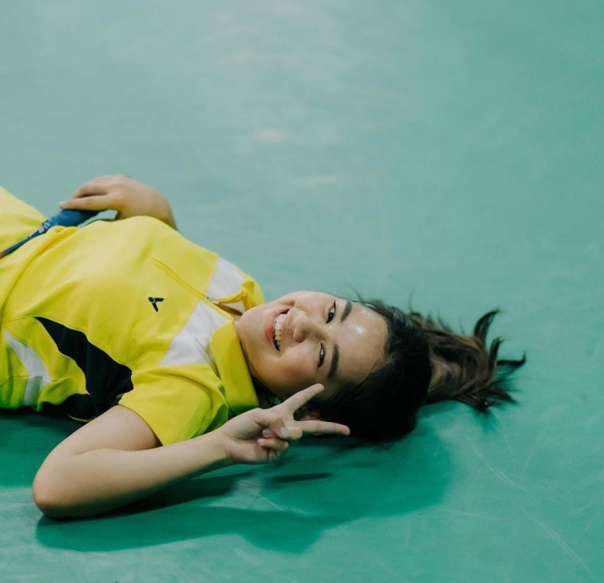 Imutnya Kebangetan, Ini Potret Cantik Ziva Magnolya saat Main Badminton