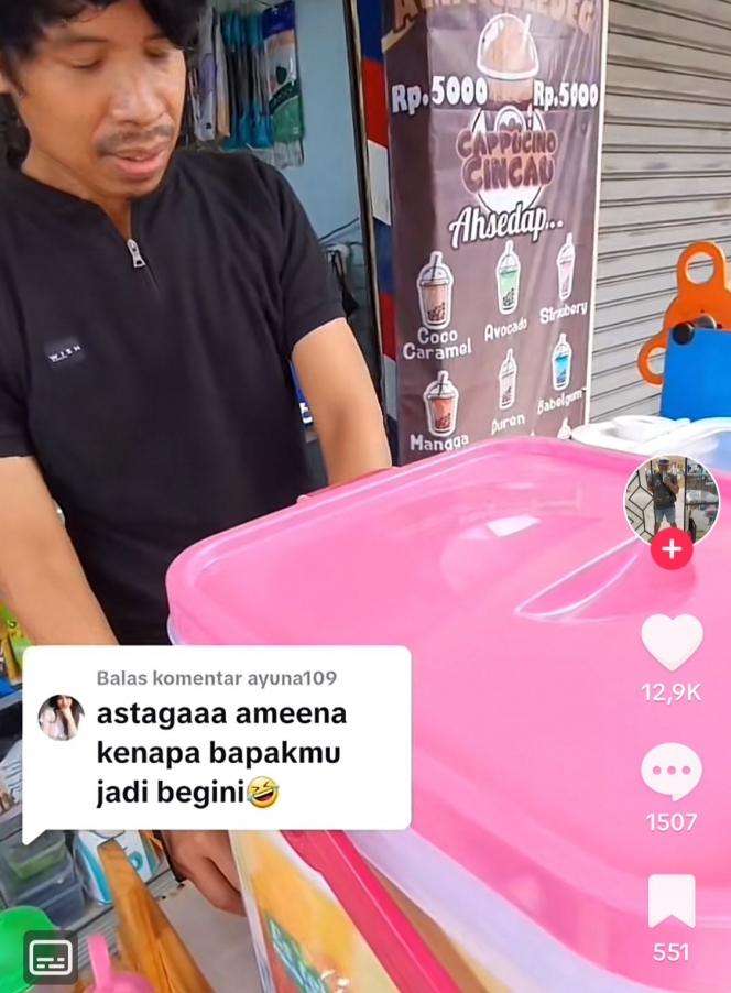 Potret Penjual Es Viral Mirip Atta Halilintar yang Bikin Netizen Auto Flashback