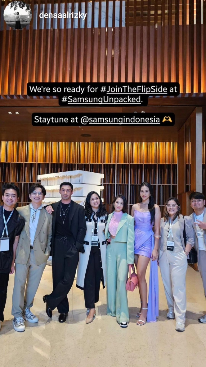Potret Anya Geraldine Hadiri Event Samsung di Seoul hingga Bertemu dengan SUGA BTS! 