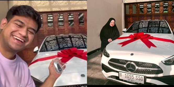 Potret Fadil Jaidi Kasih Hadiah Mobil ke Mama Wardah, Hasil Ngonten Akhirnya Bisa Kasih Ortu Hadiah