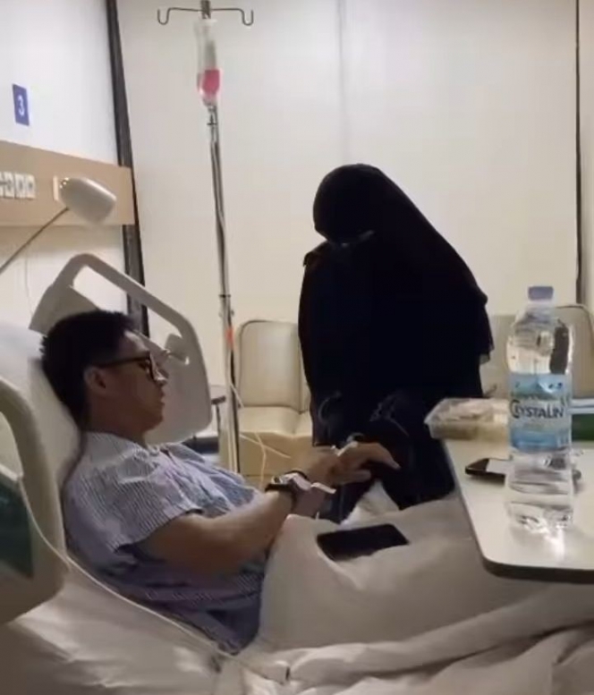 Didampingi Umi Pipik, Potret Abidzar Masuk Rumah Sakit karena Kelelahan