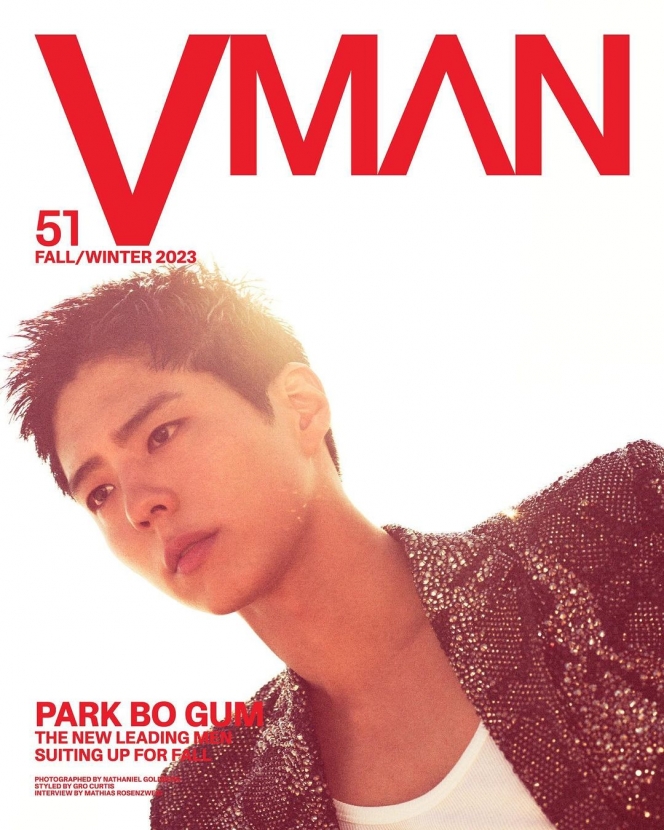 Visualnya Meresahkan, Park Bo Gum Sukses Bikin Fans Terpana di Pemotretan VMAN Magazine