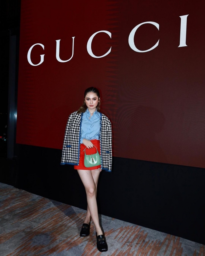 Potret Menawan Syifa Hadju saat Hadiri Event Gucci, Penampilannya Fashionable Banget