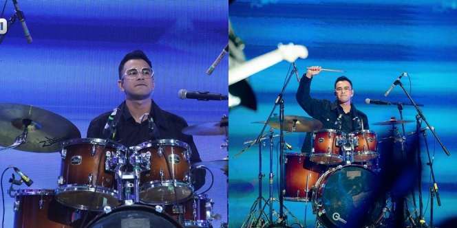 Unjuk Aksi Main Drum di Indonesian TV Awards, Raffi Ahmad Sukses Bikin Ciwi-Ciwi Terpesona Ugal-Ugalan