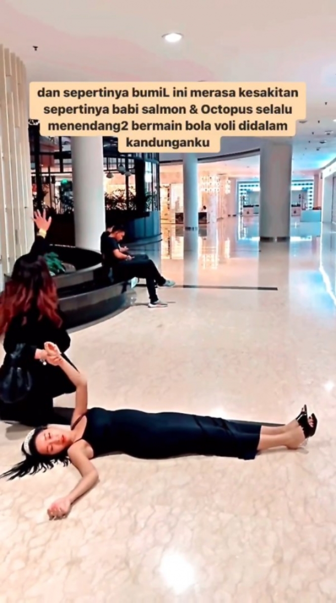 Ditolong dengan Cara Diseret, Ini Deretan Momen Kocak Lucinta Luna saat Pingsan di Mall