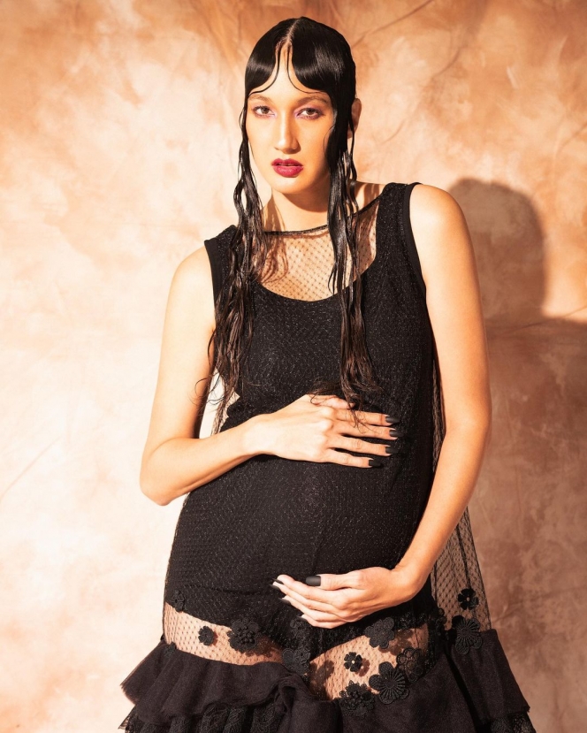 Kumpulan Potret Maternity Shoot Terbaru Nadine Chandrawinata Jelang Kelahiran Anak Kedua
