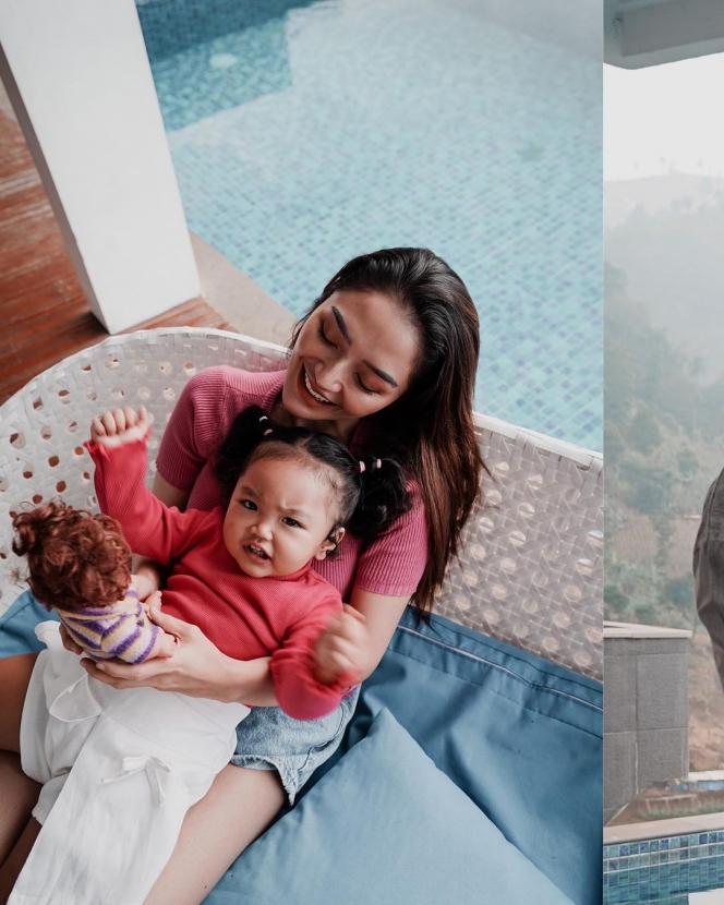 Perlihatkan Keluarga Cemara dan Harmonis, 7 Potret Kehangatan Siti Badriah dan Suami Main Bareng Anak Mereka Xarena Zenata! 