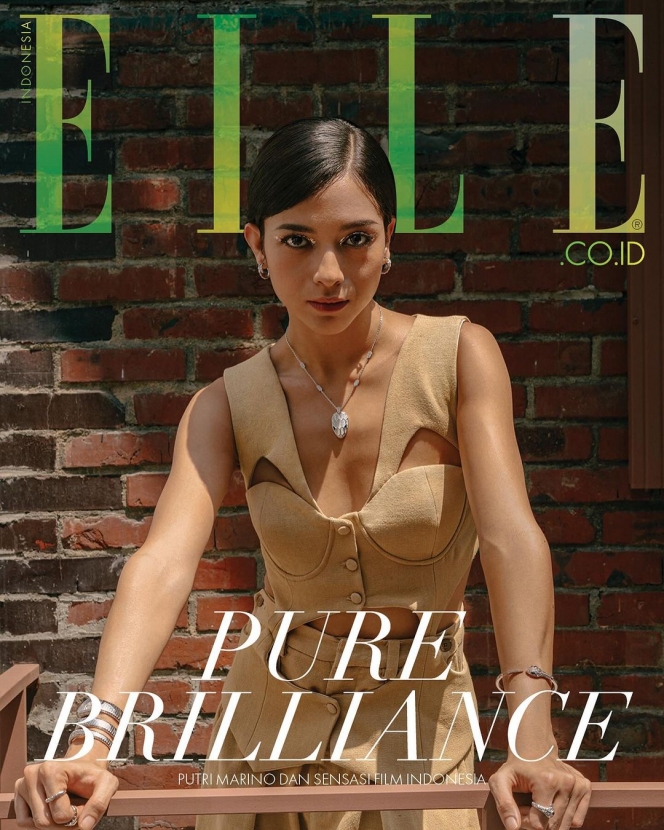 11 Potret Putri Marino Jadi Model Majalah Elle Indonesia, Pesonanya Bikin Jatuh Hati!