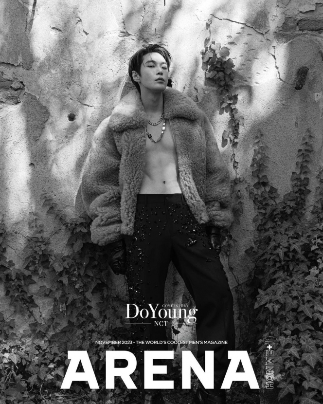 6 Potret Doyoung NCT di Majalah Arena Homme+, Pamer Badan Sixpack Bikin Netizen Lupa Diri!