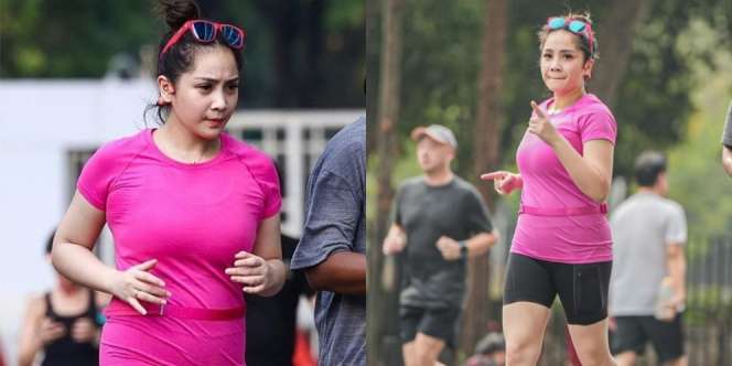 Potret Nagita Slavina Yang Semakin Rajin Lari Foto Candid Nya Bikin