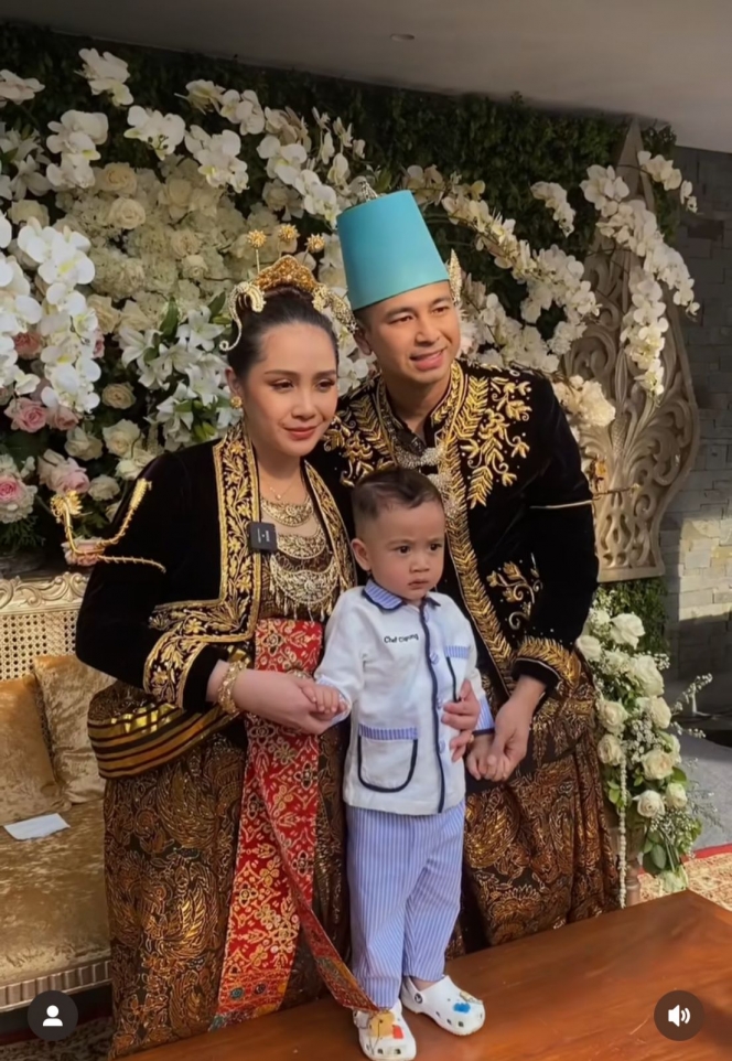 Gemasnya Cipung di Anniversary Pernikahan Raffi Ahmad dan Nagita Slavina