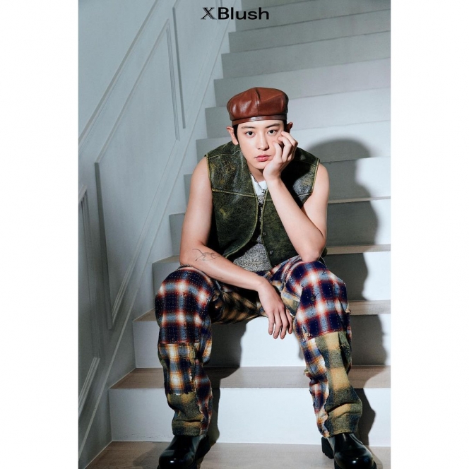 Visualnya Bikin Oleng, Chanyeol EXO Tampil Paripurna di Pemotretan X Blush Magazine