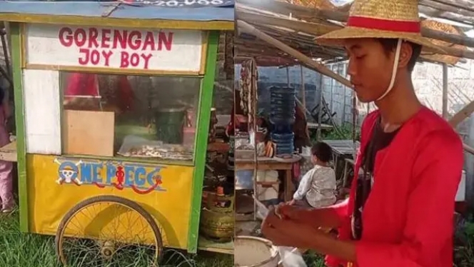 7 Potret Kocak Momen Penjual Gorengan Ini Bikin Geleng-Geleng Kepala, di Luar Nurul!