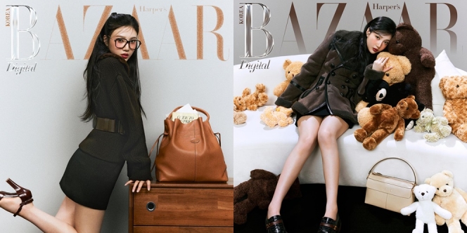Cantik Kiyowo Bak Boneka, Joy Red Velvet Sukses Bikin Gemas Penggemar di Pemotretan Majalah Harpers Bazaar Korea