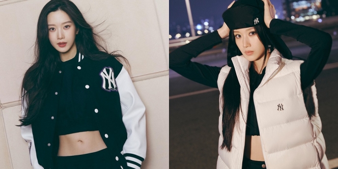 Tampil Sporty, Moon Ga Young Pancarkan Aura Penuh Pesona di Pemotretan Brand Fashion MLB Korea