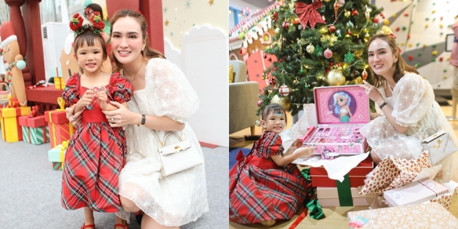 Potret Shandy Aulia dan Claire di Momen Jelang Perayaan Natal, Ibu dan Anak Cute Overload