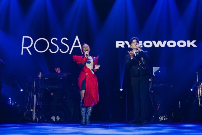 Terverifikasi Bestie, Ini Deretan Momen Ryeowook SuJu Jadi Bintang Tamu dan Teman Duet Rossa saat Konser