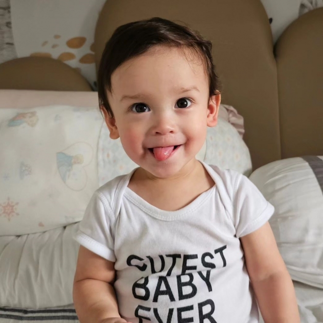Potret Terbaru Baby Yannick Anak Yasmine Wildblood,  Wajahnya Bule Banget dan Super Gemesin!