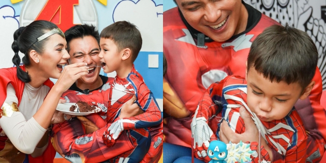 Bertema Super Hero, Ini Deretan Potret Perayaan Ulang Tahun ke-4 Kiano Tiger Wong