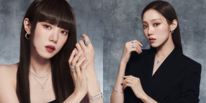 Cantik Banget Bak Boneka, Lee Sung Kyung Unjuk Pesona di Pemotretan Brand Perhiasan Damiani