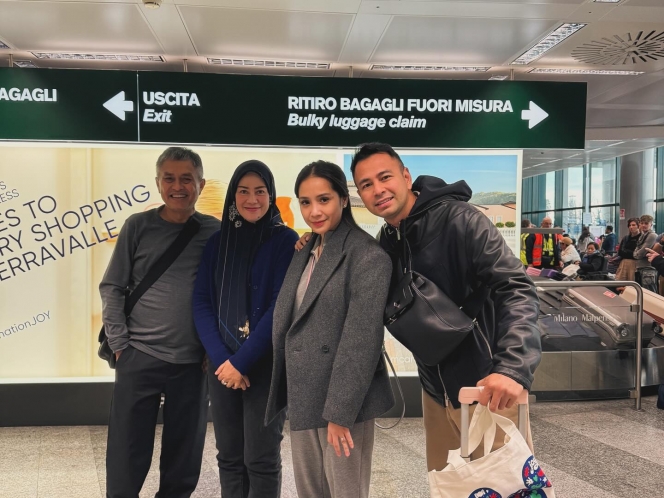 Potret Raffi Ahmad & Nagita Slavina Berangkat ke Italia Padahal Abis Tampil di TOSI - Ternyata Kunjungi Markas Lamborghini! 