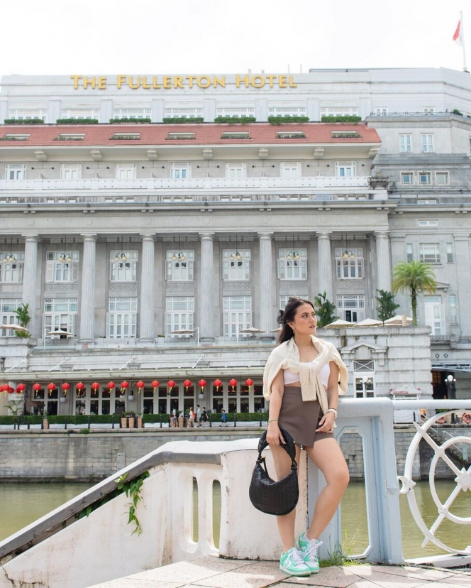 Potret Gemas Marsha Aruan Pakai Rok Mini, Cantiknya Bikin Melongo Keterusan