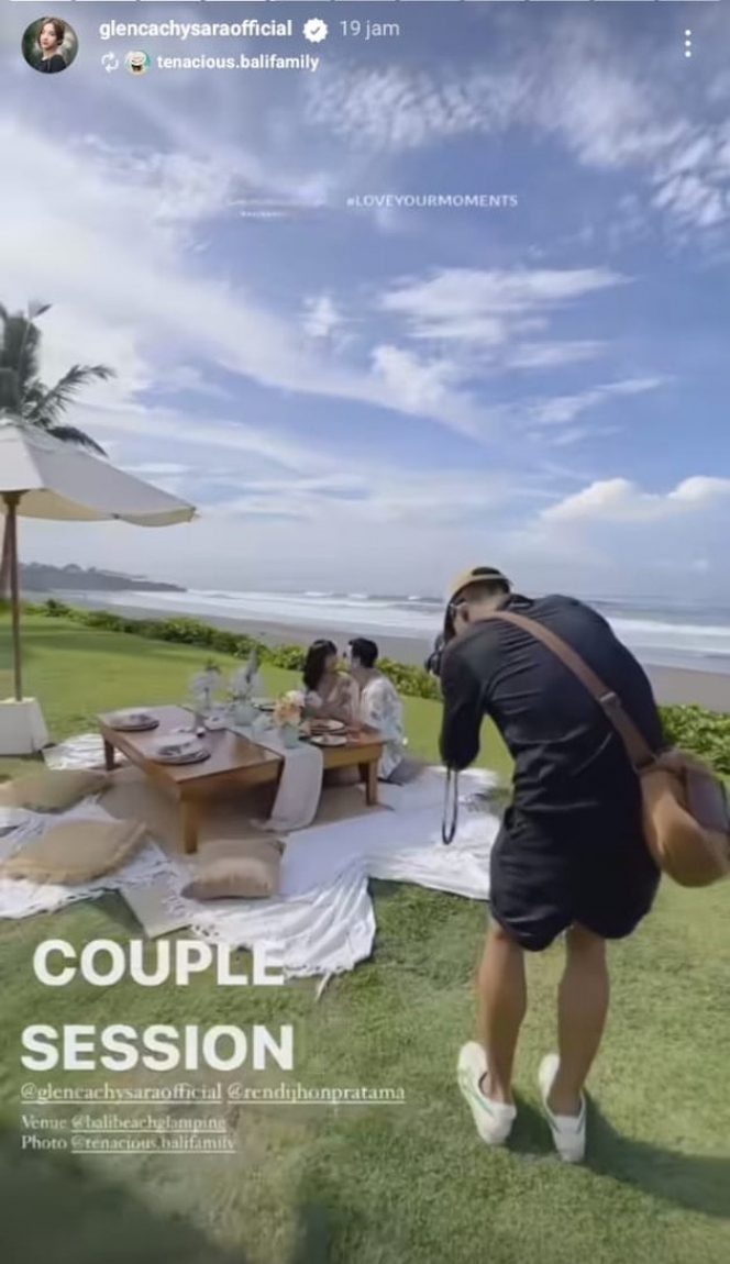 Vibes-nya Berasa Kayak Lagi Honeymoon, Ini Potret Glenca Chysara dan Rendi Jhon Liburan ke Bali