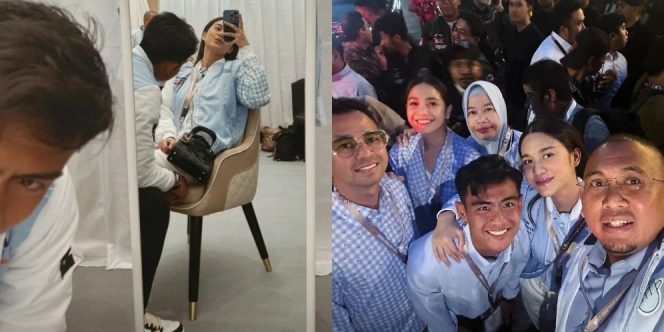 Tetap Bucin, Ini Potret Kompak Pratama Arhan dan Azizah Salsha saat Nonton Debat Capres Kelima