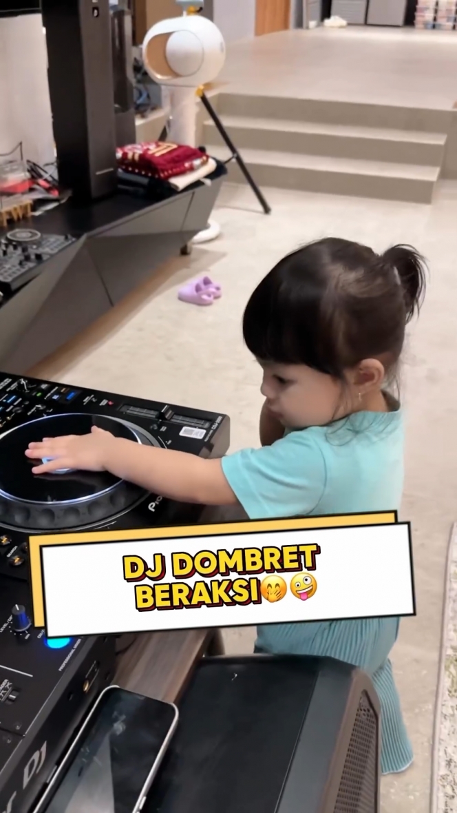 Deretan Potret Ameena Asyik Nge-DJ, Fix Turunan Aurel Hermansyah nih!