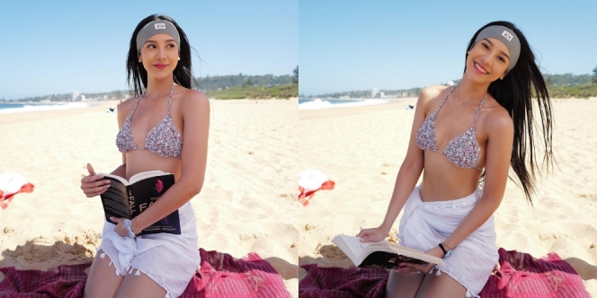 Potret Anya Geraldine Liburan ke Australia, Gayanya saat di Pinggir Pantai Curi Perhatian