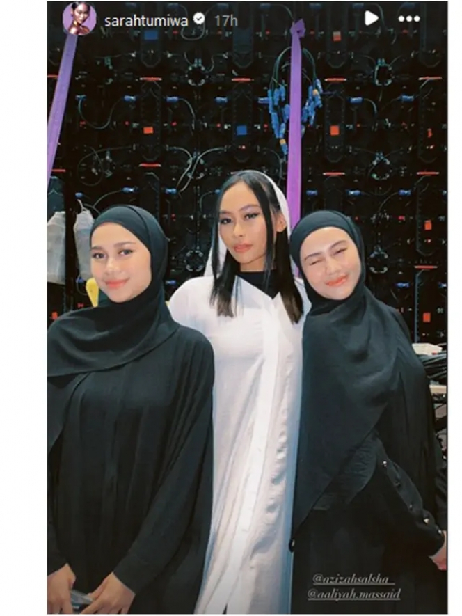 Tampil Kembar Kayak Kakak Adik, Ini Potret Pertemuan Aaliyah Massaid dan Azizah Salsha Sama-Sama Cantik!