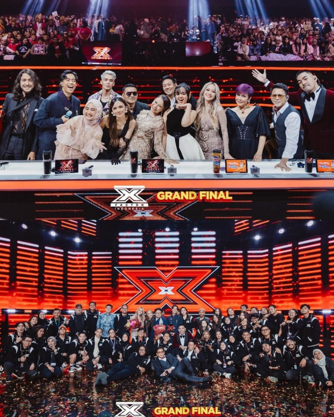 7 Foto Ariel Tampil di Grand Final X Factor Indonesia Season 4, Penuh Kharisma!